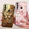 Case For Tecno Spark 7 Pro Phone Back Cover For Tecno Spark7 7T 7Pro  Fashion Style Black Case TPU Soft Silicone Bumper Coque