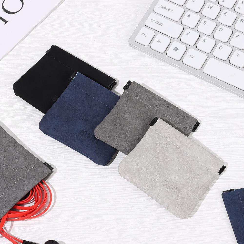 Memory Card Pouch USB Data Cable Organizer Coin Purse Earphone Storage Bag Headphone Accessories