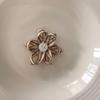 Korean Plaid Ribbon & Petal Button Accessories for Clothing, Shoes, Hats, Jewelry, Bags, DIY & Crafts