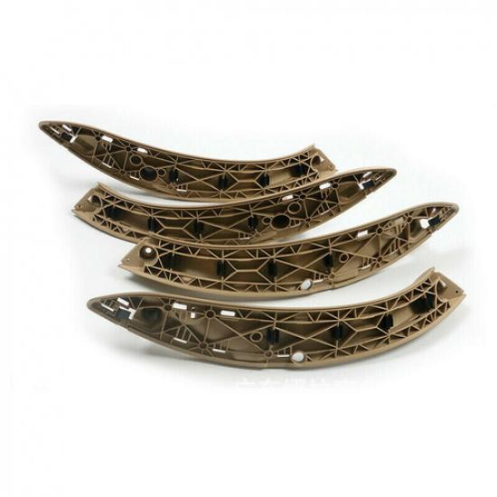 Set Beige Yellow Color Car Inner Door Handle ide Trim For BMW 3 4 F30 F32 F80