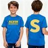 Alvin and The Chipmunks Funny Duplex Printing Tshirt Boys and Girls Fashion Casual Streetwear Child Daily Life Cotton Tee Tops