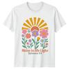 Shine In His Light Ephesians TShirt Boho Scripture Faith Birthday