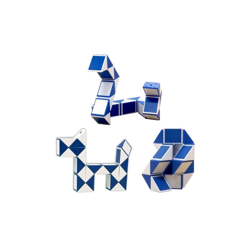 Artec Educational Toy 3D Puzzle, Flexible Educational Puzzle Mini, Blue 7168