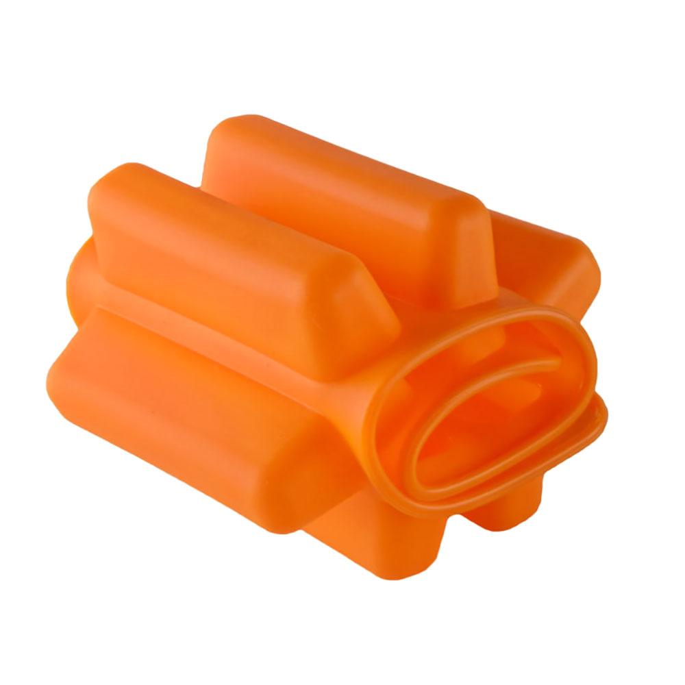 Silicone World 10 Hole Finger Shape Cylinder Silicone Ice Cube Mold Finger Muffin Cookies Ice Cream Chocolate Baking Mold