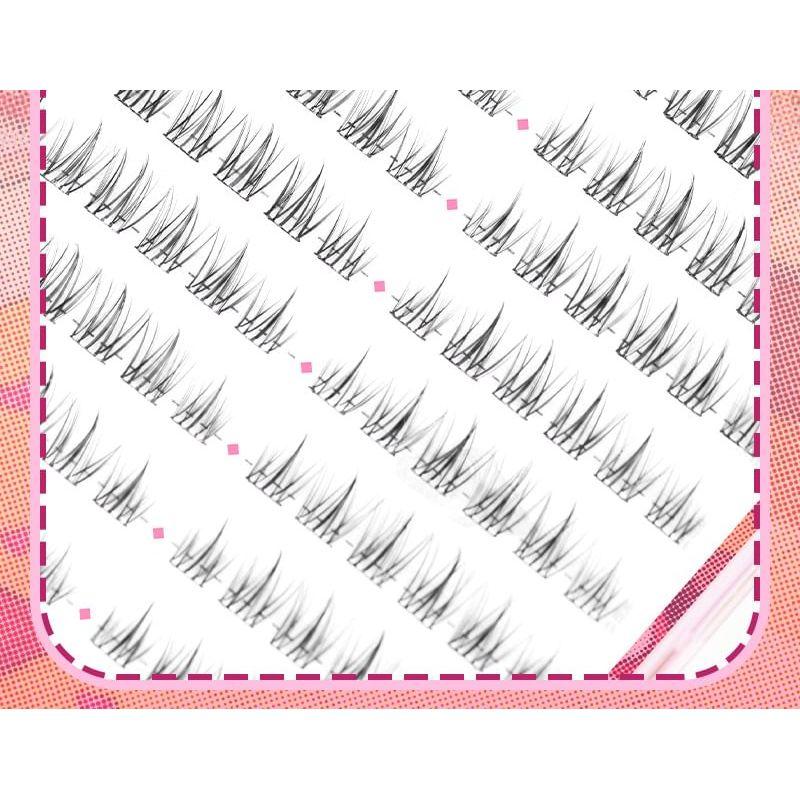 Bonnie Wisp - Spiky Klebefreies Multipack Falsche Wimpern Cluster