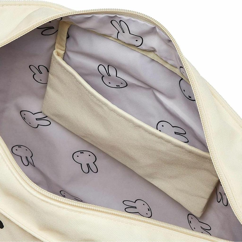 Hapitas Miffy Tote Shoulder Bag with Shoulder Face Ivory Women's Strap, B185,
