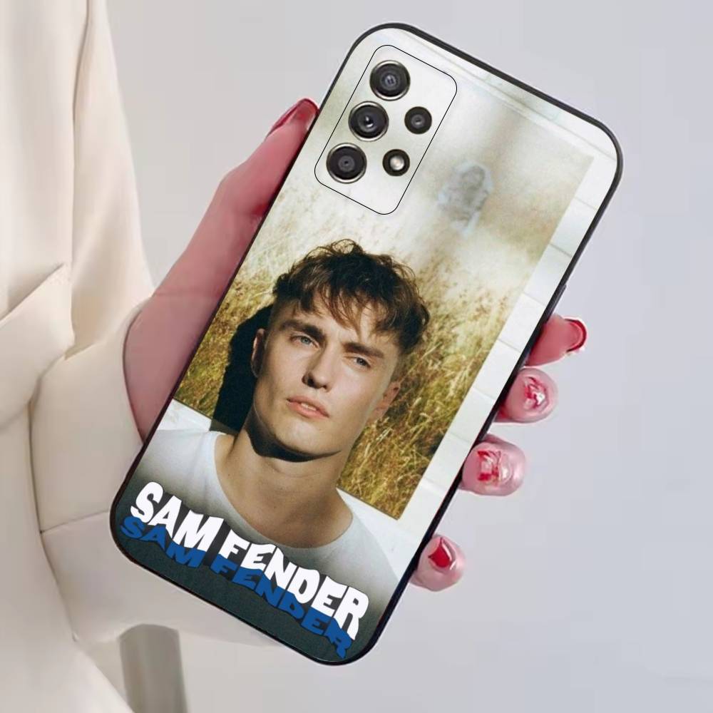Singer S-Sam Fender Phone Case For Samsung S25,S24,S21,S22,S23,S30,Ultra,S20,Plus,Fe,Soft Silicone Black Cover