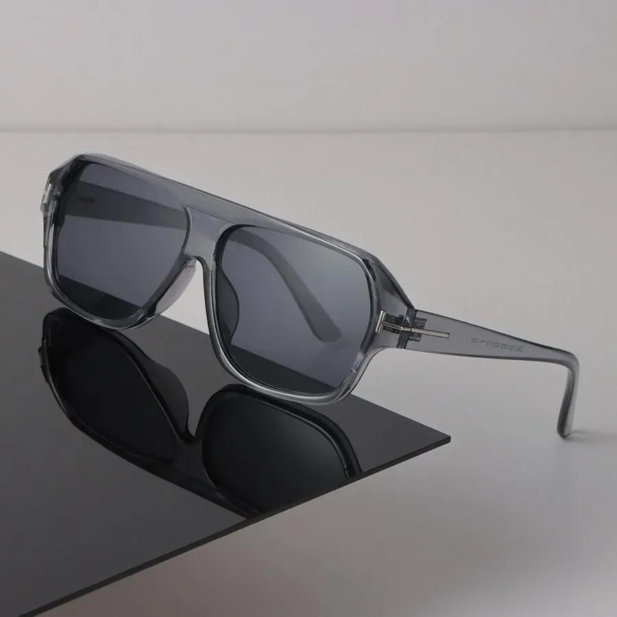 Designer Square Sunglasses Women Men Vintage Black Sun Glasses Fashion Personality Eyewear Mirror Lens Sexy Brand