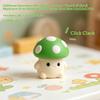 3D Printed Cactus Clicker Keychain Mini Fidget Clicker Toy Portable Push Button Stress Relief Keyring Gift For Kids Adults