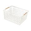 Countertop Storage Basket Bin Portable Convenient Wardrobe Organizer Sundries with