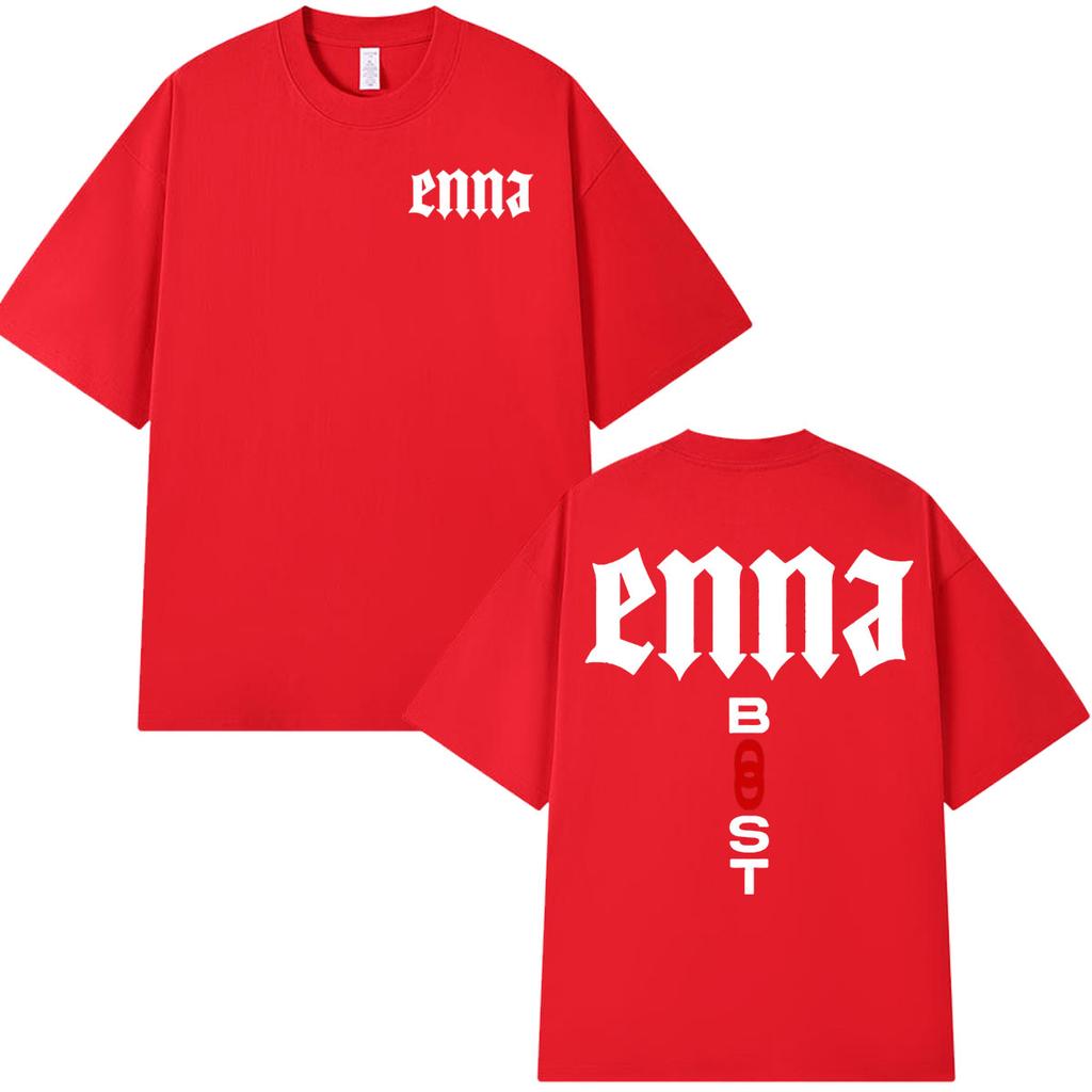 Rapper PLK Enna Boost Graphic T Shirt Men's Women Clothing Fashion Hip Hop Oversized T-shirt Casual Cotton Short Sleeve T-shirts