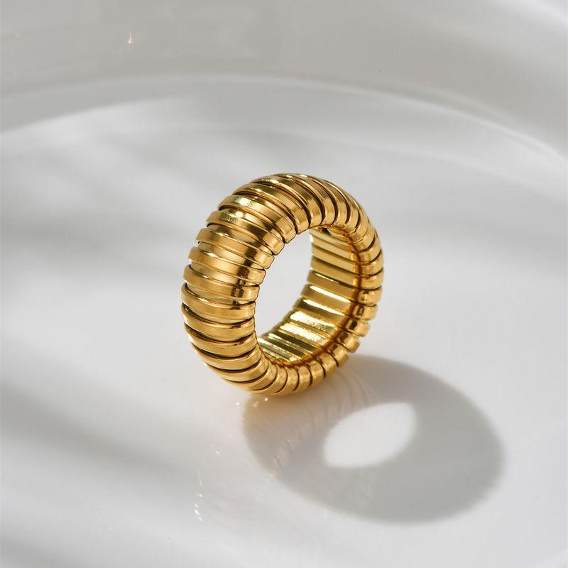 Accessible Luxury Width Snake Bone Women's Vintage Metal Ring