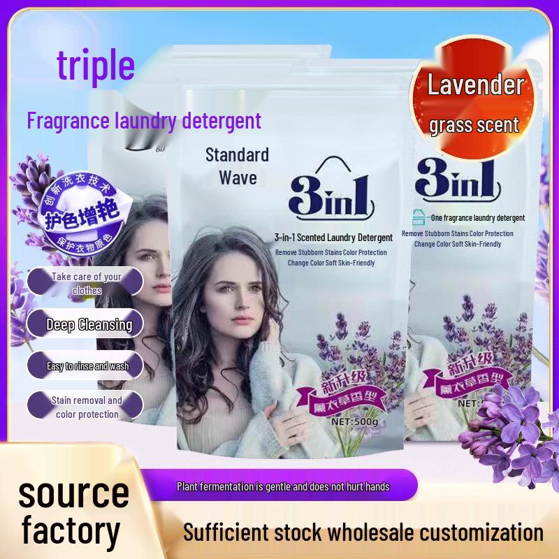 Long-Lasting Lavender Laundry Detergent: Powerful Stain Removal with Fresh Scent