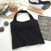 Spicy Girl Halter Backless Camisole with Built-in Bra Pads