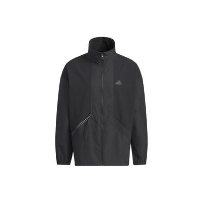 Fustl Jacket 8 Solid Logo Sports Casual Jacket Men Jackets Black IM9082