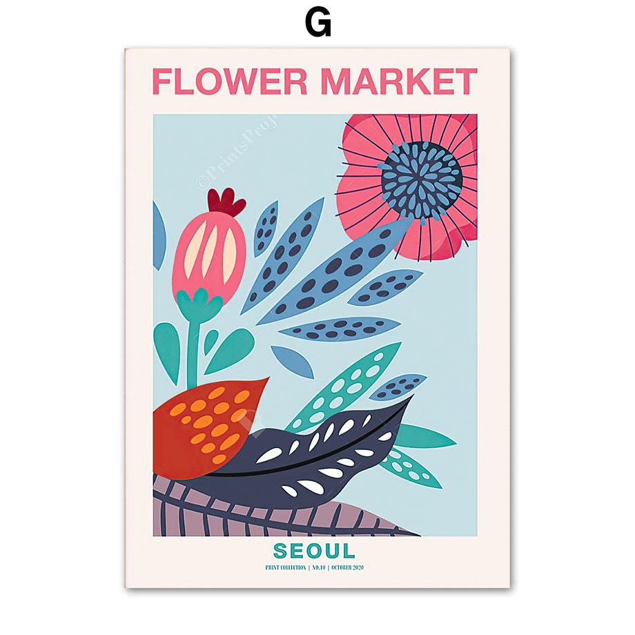 

Настенные художественные принты, картина на холсте, Нью-Йорк, Мадрид, Матисс, ретро, ​​Токийский цветочный рынок, скандинавский постер, Декор, фотографии для гостиной 40x60 cm No Framed