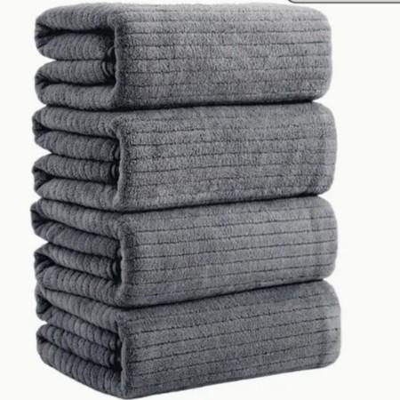 

Bath towel couple model, a pair of household large absorbent water, thickened face towel for men and women towel; [35 * 75cm]