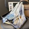 100% Pure Silk Scarf Women Headband Print Pashmina Kerchief Foulard Female Bandana Scarves Hijab Shawl Wraps Square Headkerchief