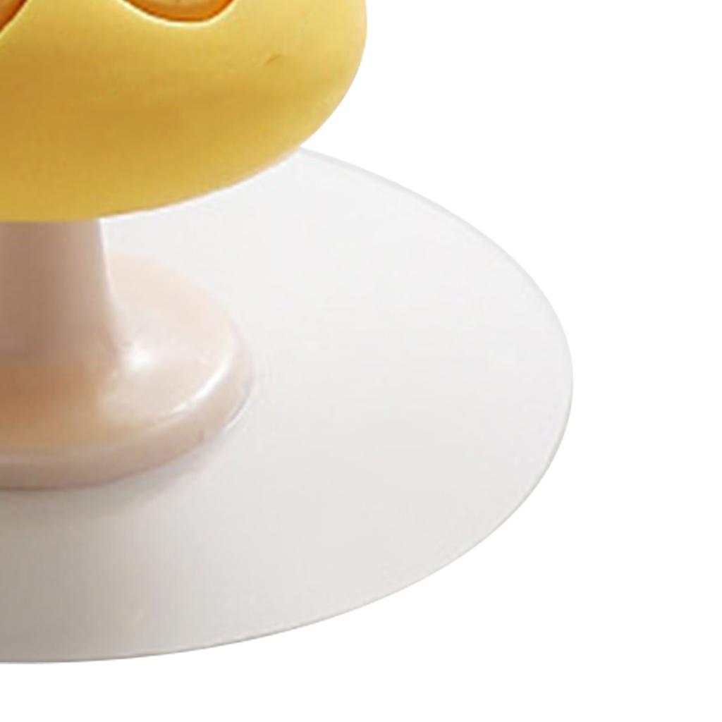 Toilet Lid Lifter Silicone Anti Slip Avoid Touching Flexible Mushroom Toilet Cover Lifting Handle