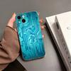 Creative Circuit Board Pattern Phone Case For iPhone17,16,15,14,13,12,11 Plus,Pro Max Soft Transparent Cover