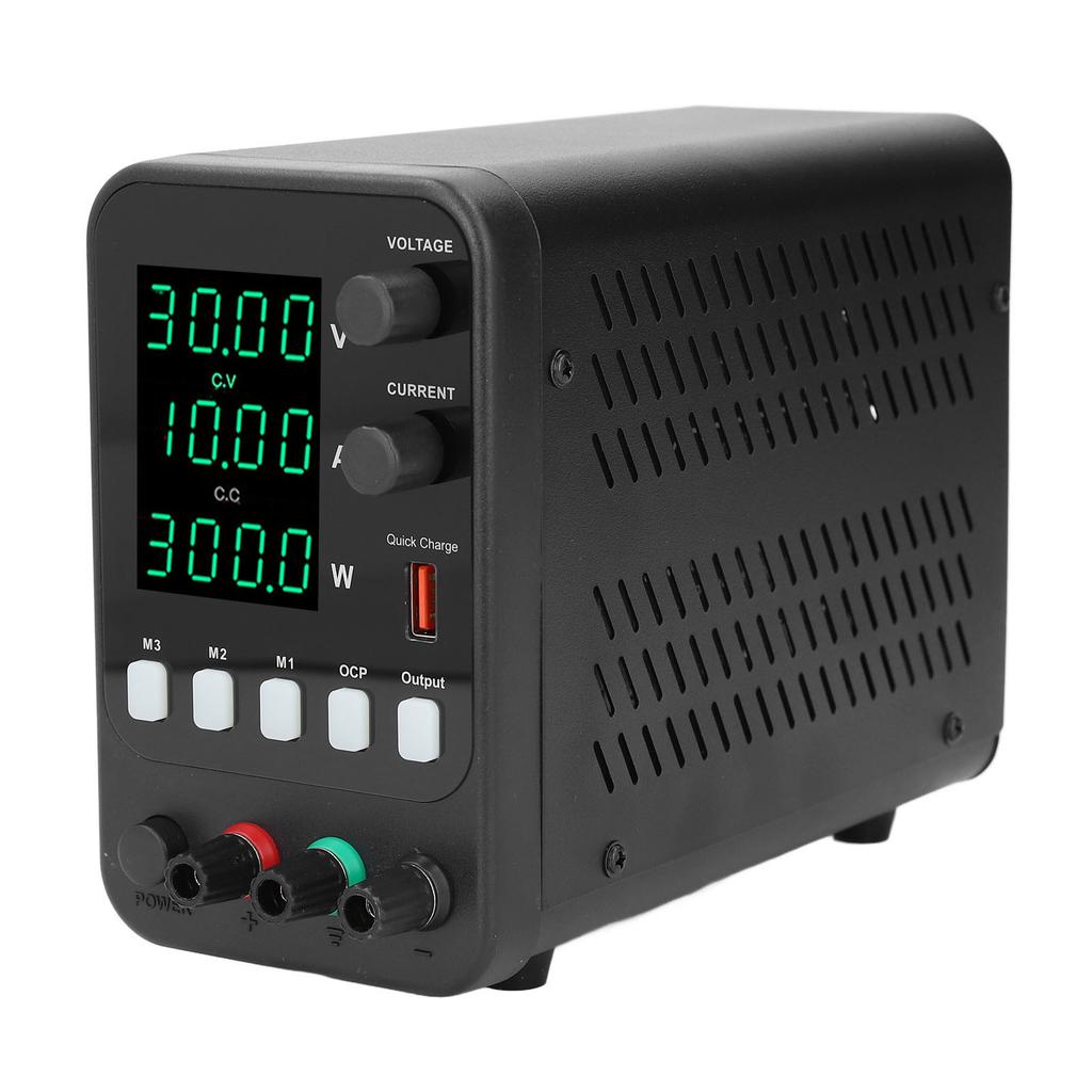 DC-Netzteil Variabel 300W 0? 0?10A 4-stellige LED-Anzeige Einstellbares Tisch-Netzteil mit