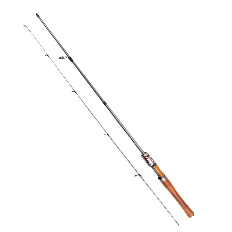 Micro Lure UL Action Carbon Rod, Solid Soft Tip for Mackerel, Aspius, and White Amur, Pistol Grip or Straight Handle, 1.68-1.8m