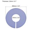 Colorful Plastic Clothing Divider Rings: Round Size Markers for Garments