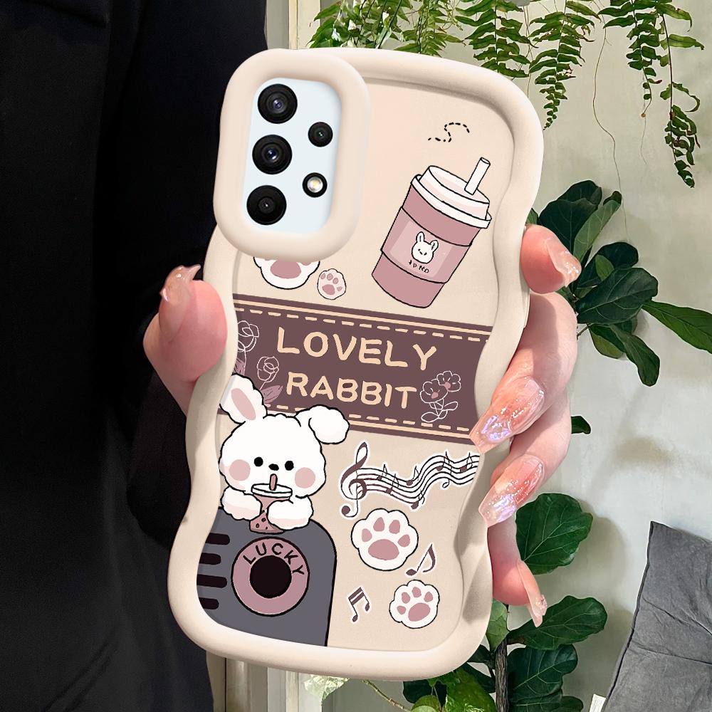 

М який силіконовий чохол Macaron Phone Case з малюнком Big Wave Edge Протиударний захисний гумовий чохол для Samsung Xiaomi Poco Redmi Xiaomi 14T