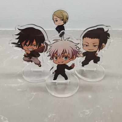Anime Jujutsu Kaisen Figura Supporto Acrilico Modello Giocattoli per Bambini Yuji Itadori Gojo Satoru Fushiguro Megumi Cosplay Data di Nascita Regalo