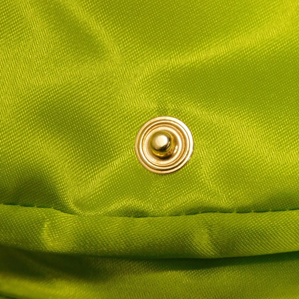 Used 11491 Baguette Pouch Baseball Cap FXQ934 ANBA F0L89 7919 Jet Acid Green TU 22.8" FF Logo Nylon Wasabi Men's from