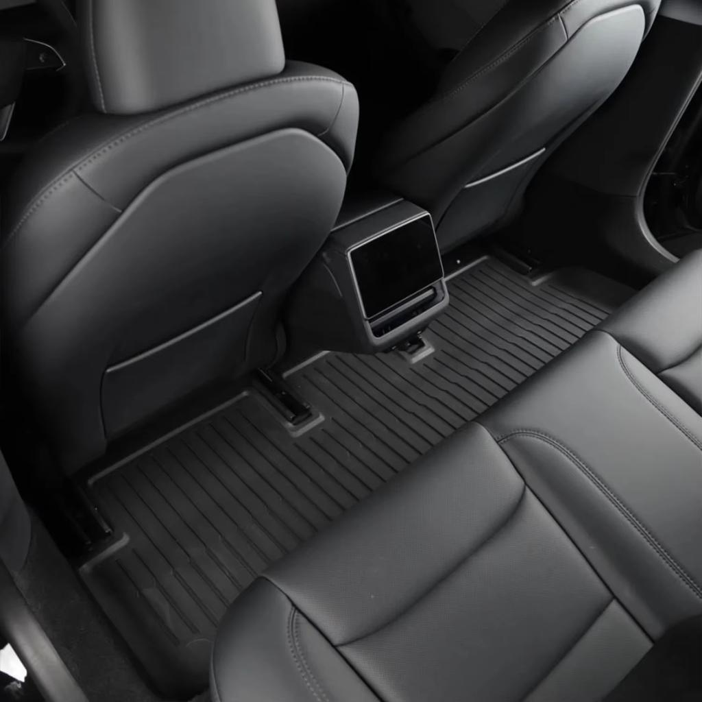 For Tesla New Model 3 Highland 2026-2024 TPE Floor Mats Durable Design Waterproof Luggage Mat Foot Pads Trunk Mats Accessories