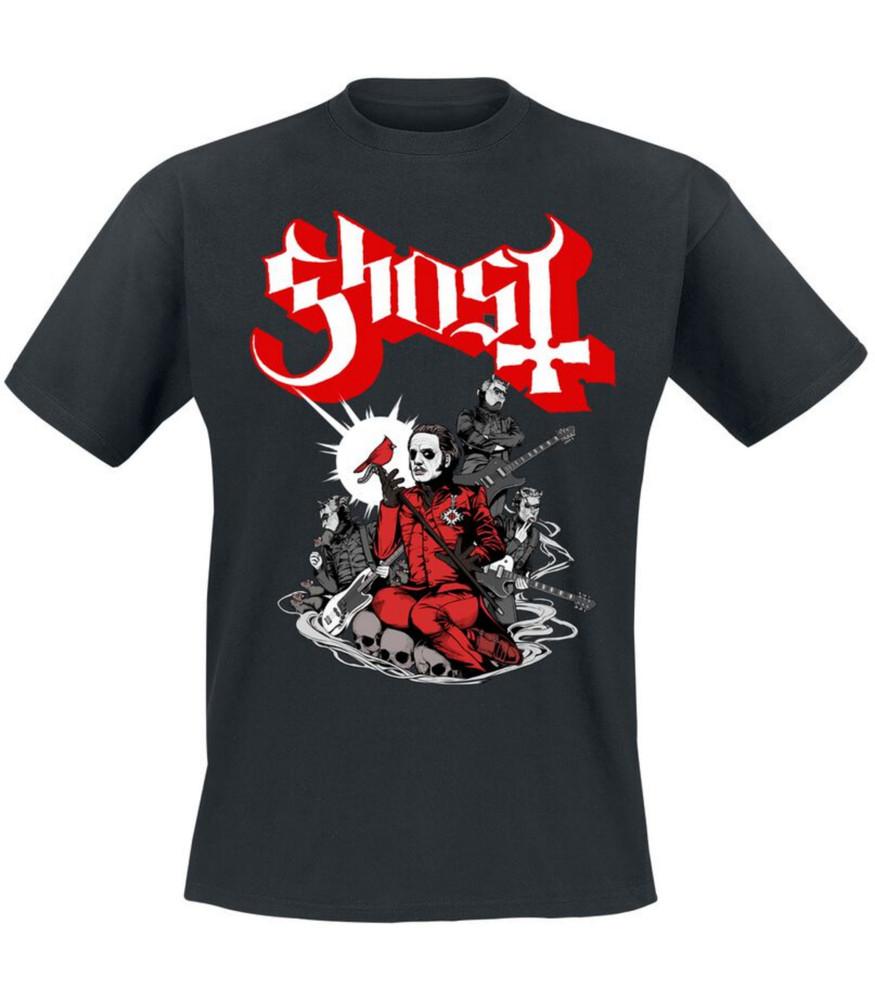 

Cardinale T-Shirt black by Ghost Men Short Sleeve Round Neck 100% Cotton S