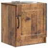 Nightstand Reclaimed Wood Look 43 X 34.5 X 47 Cm Engineered Wood