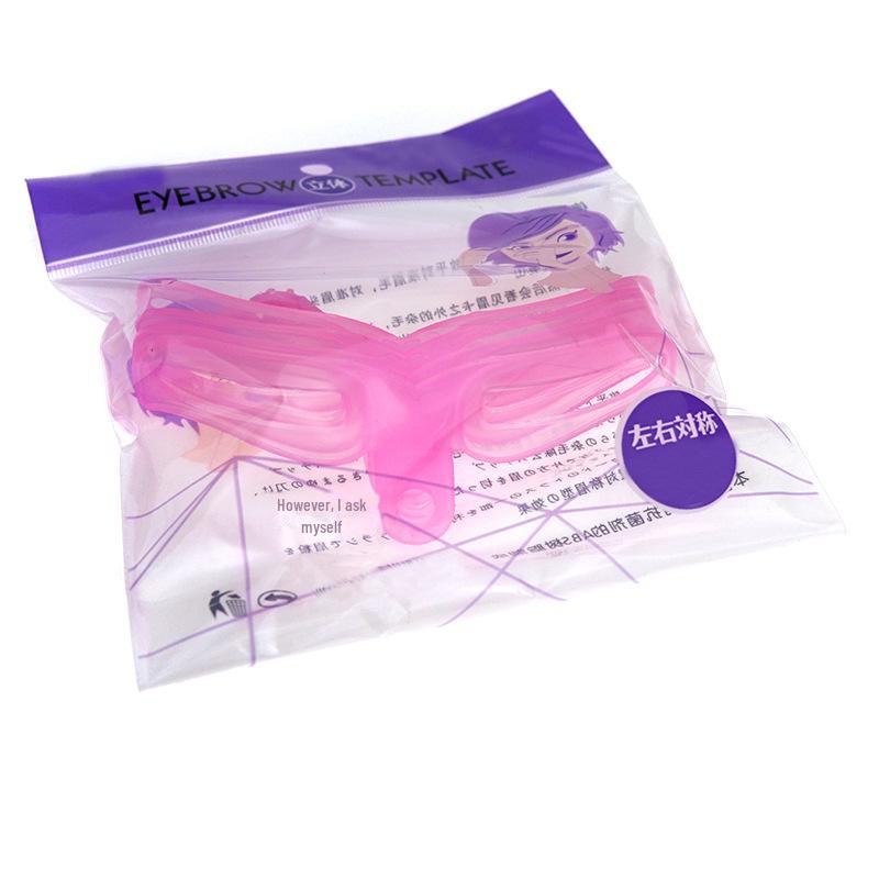 3rd Gen Eyebrow Shaping Kit: Handheld Tools & Beginner-Friendly Guides with 4 Stylish Shapes.