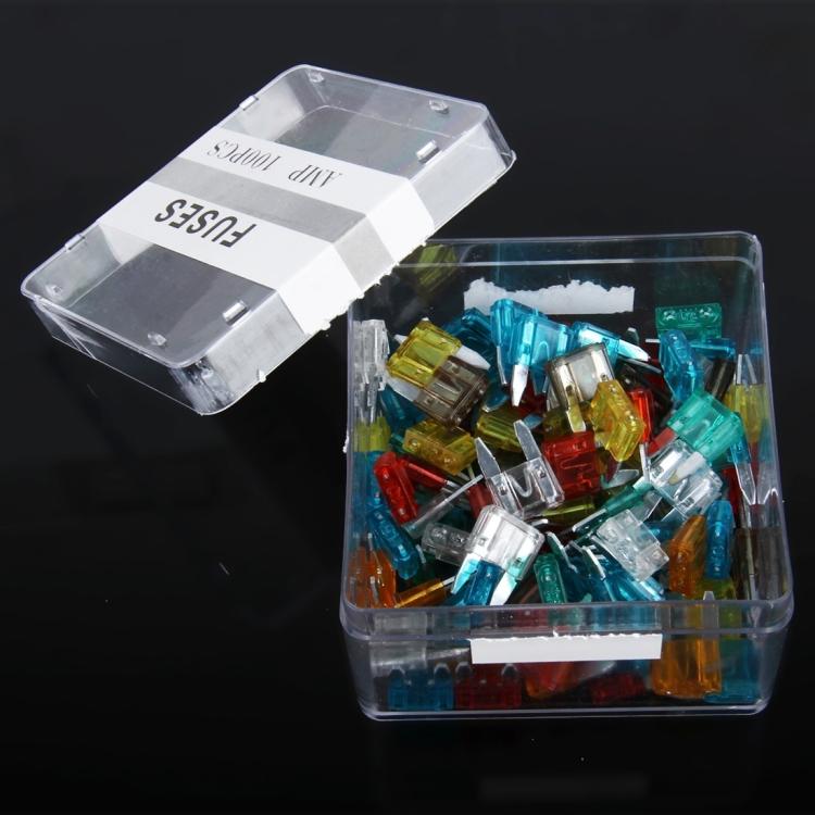 

100 PCS 5Amp 7.5Amp 10Amp 15Amp 20Amp 25Amp 30Amp Add-a-circuit Fuse Tap Adapter Blade Fuse Holder(Medium Size)