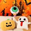 Spooky Pumpkin Doll Prank Pillow with Eyeball Candy – Halloween Decoration & Gift