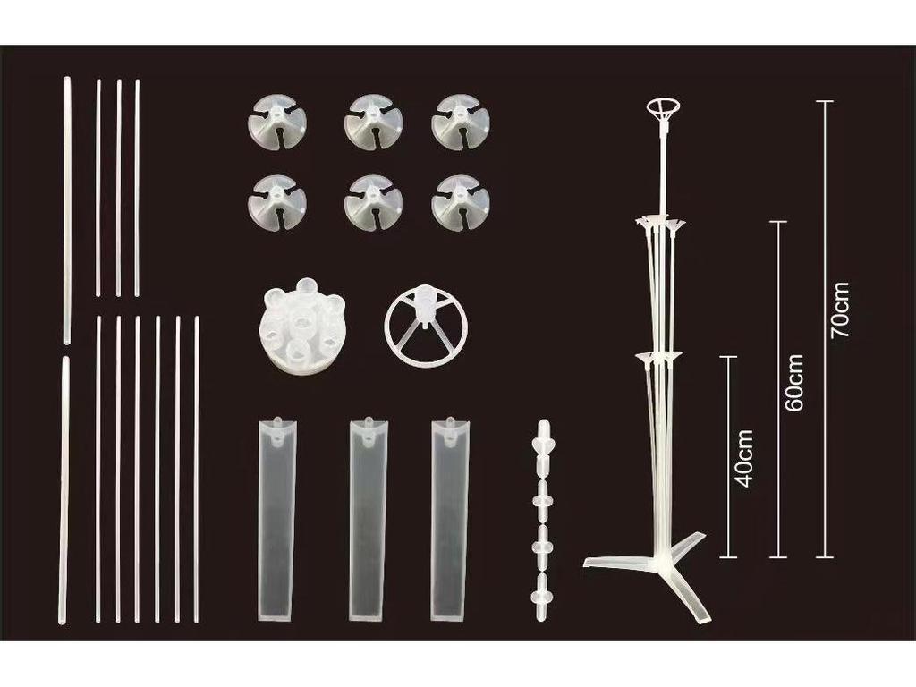 5-Meter Irregular Balloon Chain for Weddings and Parties - Soft Arch Decoration and Backdrop Connector