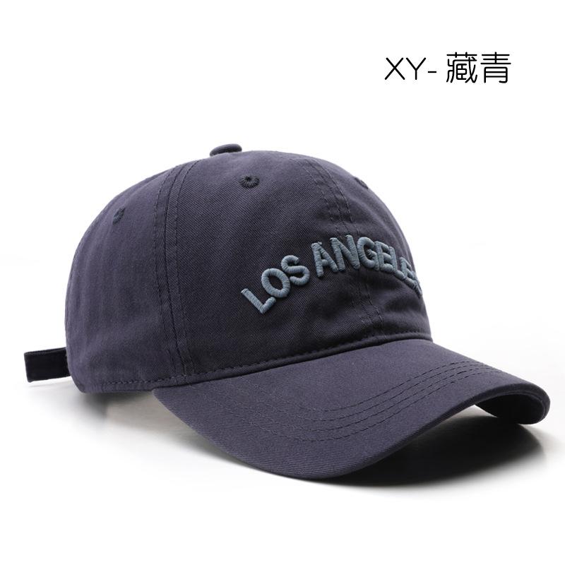 

Street Tide Fashion Simple Letter Embroidery Baseball Cap Outdoor Sports Sunscreen Baseball Cap темно-синий