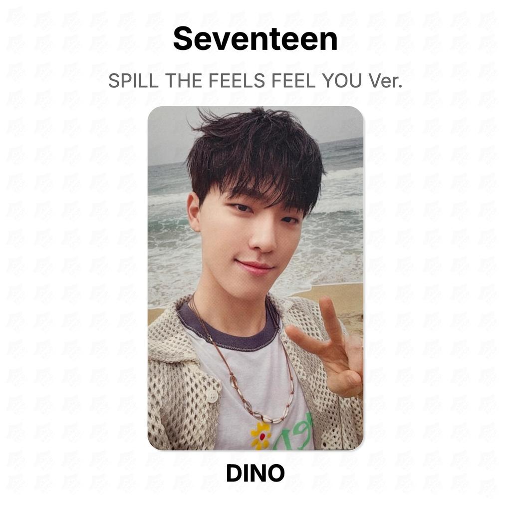 Seventeen SPILL THE FEELS FEEL YOU Ver. Official Photocard