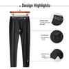 Dibinze Men's Plus Size Thermal Underwear Set