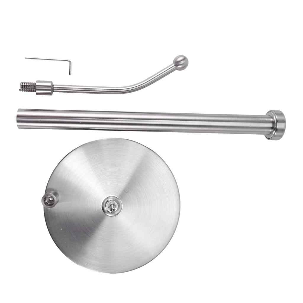Paper Towel Holder Stainless Steel Standing Tissue Holder One-Handed Tear, Perfect Modern Design for Kitchen Keeps Kitchens