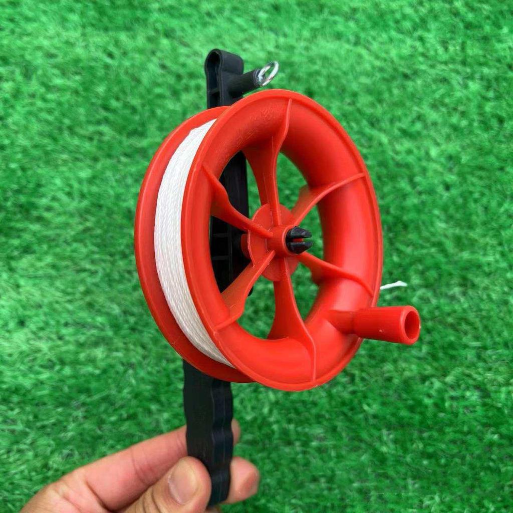 Chiba Phoenix Large Outdoor Triangle Kite with Long Tail - Easy to Fly in Breeze