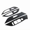 Car Window Lift Button Panel Decoration Cover Stainless Steel Trim For Peugeot 2008 For E-2008 Interior