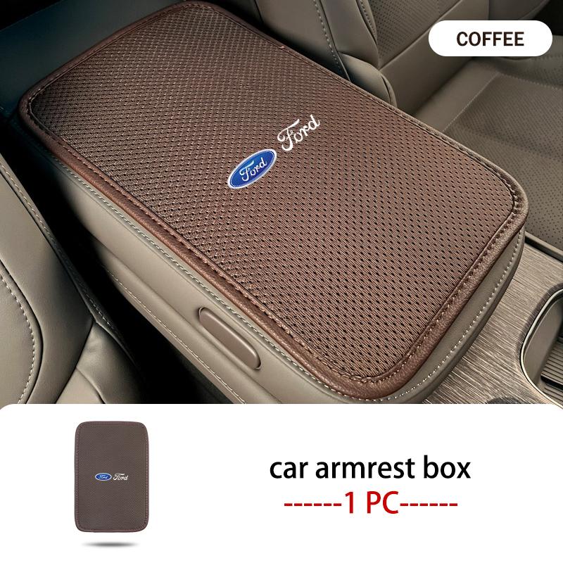 Car Armrest Box Mats Memory Foam Vehicle Arm Rest Pads For Ford Escort KA Flex Everest KA Expedition Falcon Fusion