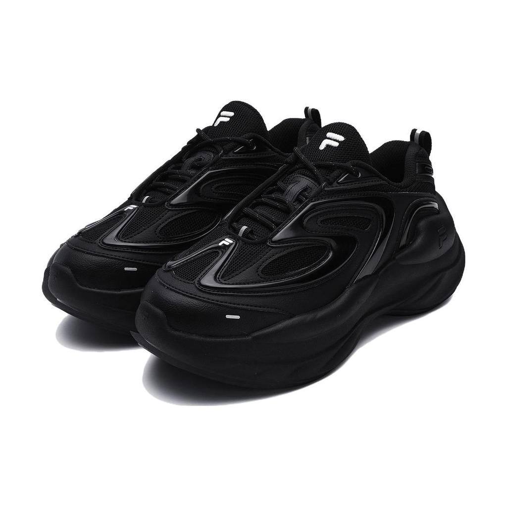 FILA Fusion Buzzard Meteor Shoes Comfortable Versatile Shock Absorption Non-Slip Low-Top Casual Shoes Women sneaker Black T12W341103FBA