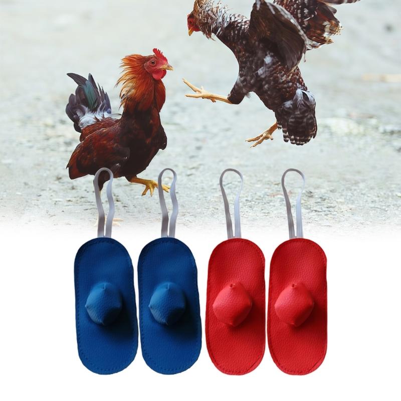 High Quality Strong Chicken Cover Set Of 2 Air Permeable Gentle Fit For Livestock