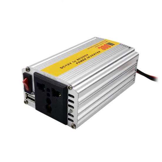 300W Power Inverter USB Port Fast Charging LED Display DC 12V Voltage Transfer Converter Charging Adapter Auto Accessories