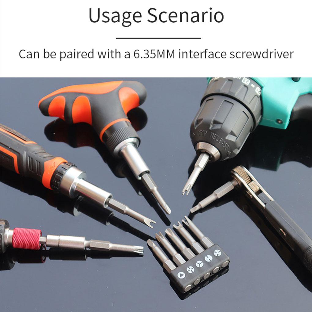 Screwdriver Task Chrome-Vanadium Special-shaped Set Points All Screwdriver Needs Special-shaped Set Points Screwdriver