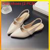 Summer Womens Flat Shoes With Pointed Head Design And Rhinestone Decoration For Casual Wear