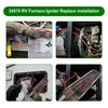 High Temperature Resistant Ignitions Electrode Kit for Motorhome Campers Furnaces Featuring Corrosion Proof Metal and Simple Installation
